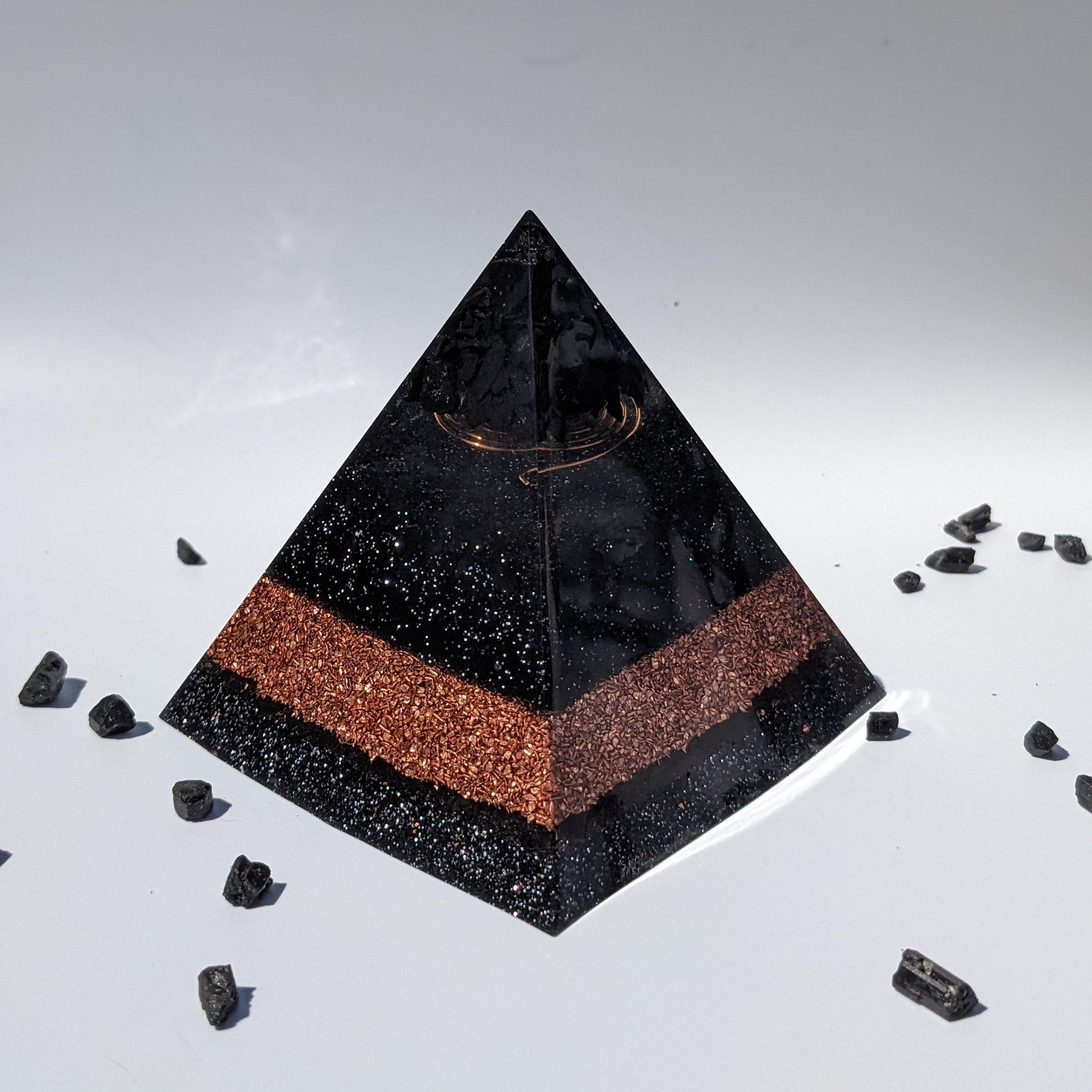 Large Orgone Pyramid Emerald Single Crystal Tower Buster Positive Orgone Energy Accumulator Generator=life Love Orgone Accumulator Australia