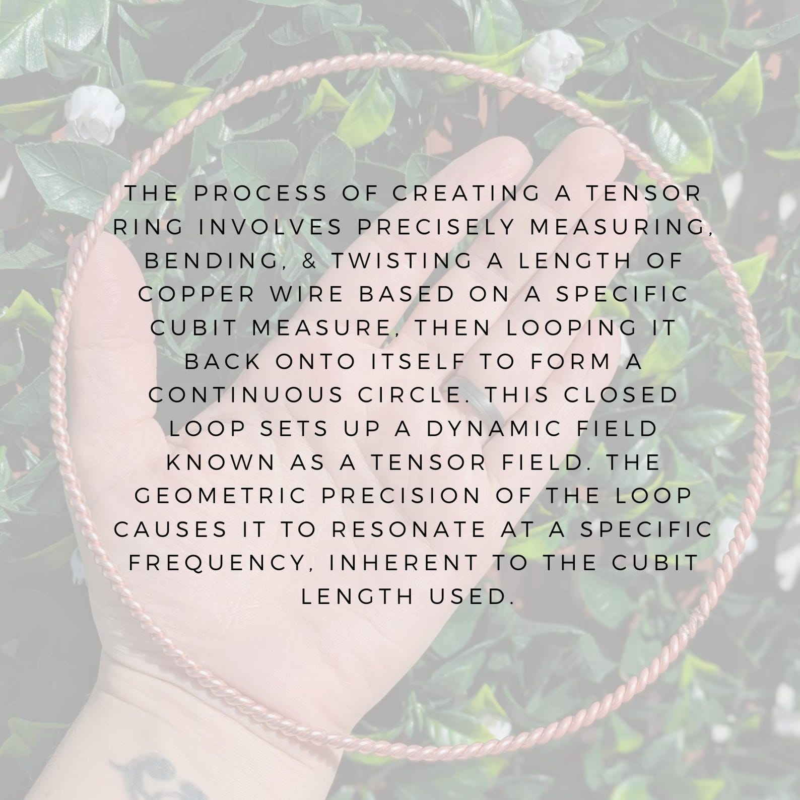 Tensor Ring Copper | EMF Ring Smart Meter Ring | Handmade Copper Energy ...