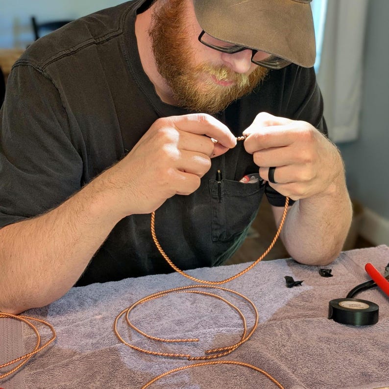 Tensor Ring Copper | EMF Ring Smart Meter Ring | Handmade Copper Energy ...