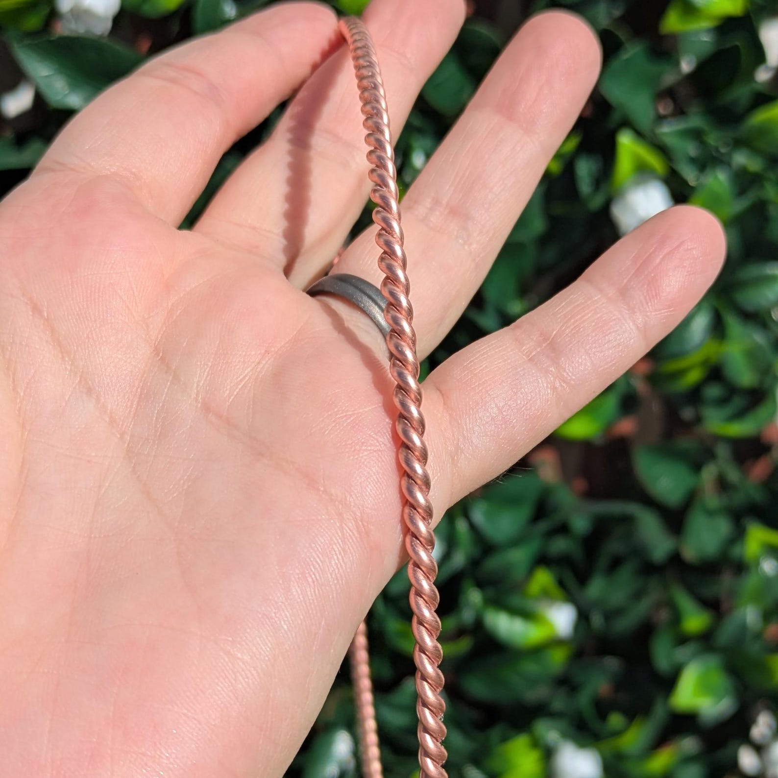 Tensor Ring Copper | EMF Ring Smart Meter Ring | Handmade Copper Energy ...