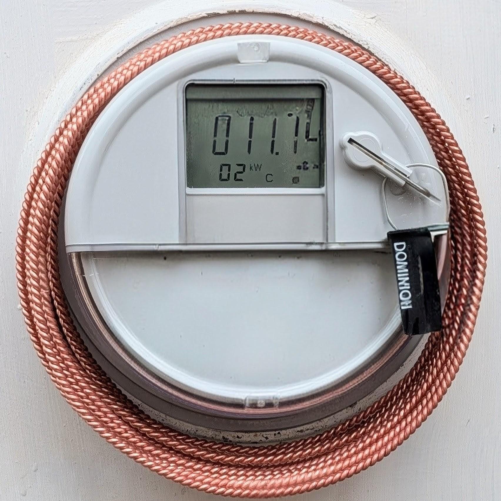 Handmade Copper Tensor Ring for Smart Meter | Fits Standard Electric ...