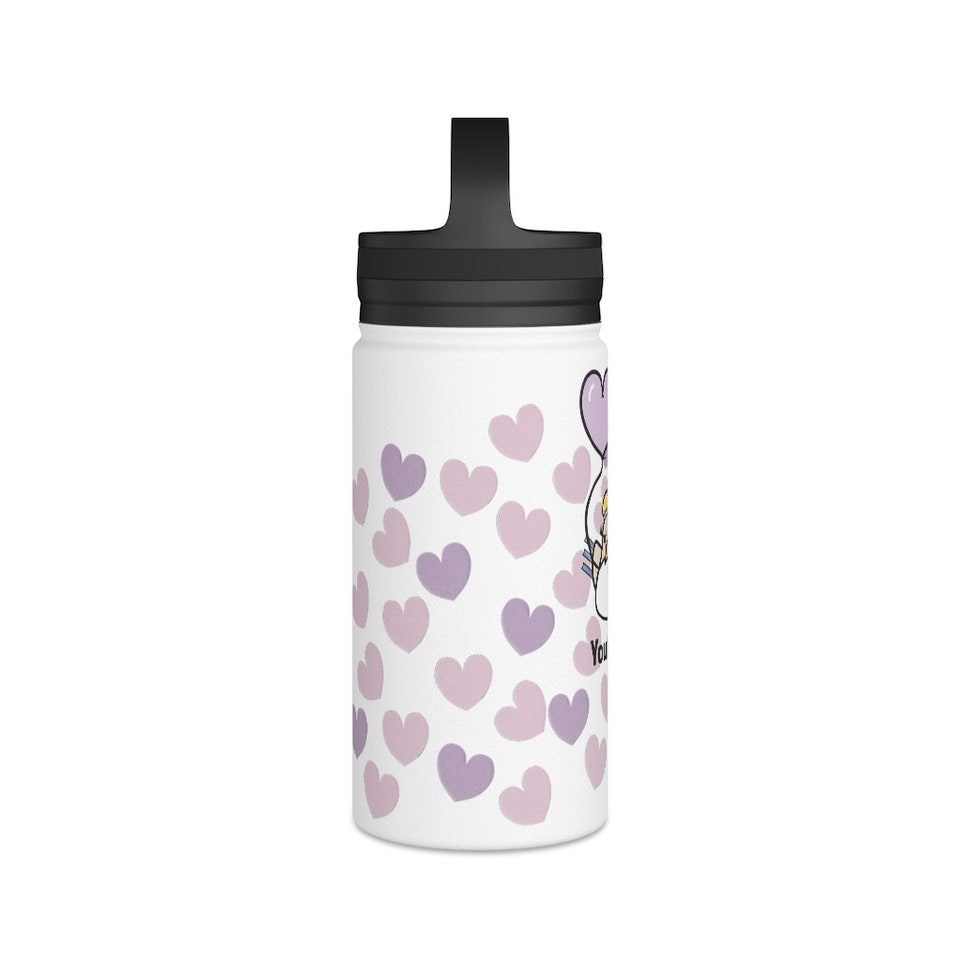 Cute You're Mad Stainless Steel Water Bottle, Handle Lid