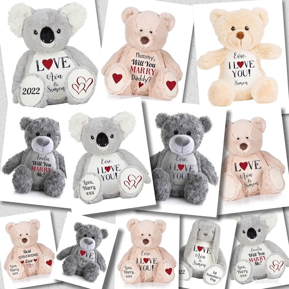 personalised soft toy