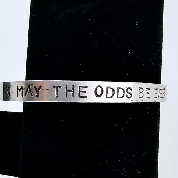 The Odds Metal Stamped Bracelet