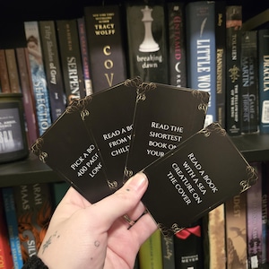 Jeu de cartes rapides TBR (à lire)
