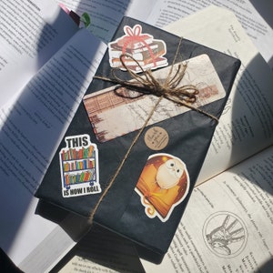 Blind Date With a Book | Choose Your Genre | Includes Bookish Stickers, Bookmark, and Tea | For Book Lovers | A Bookish Gift