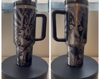 デッドプールの刻印入り40オンスカップ