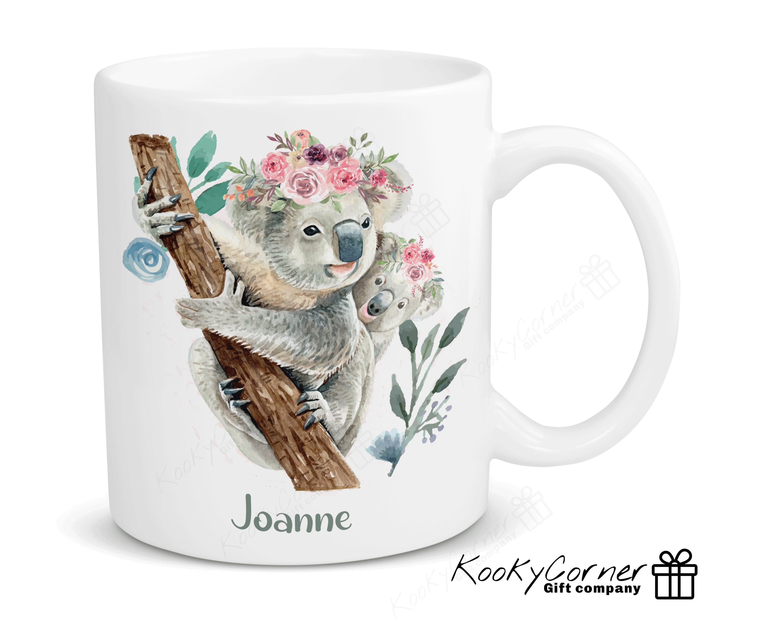 Koala Mug - Koala Bear Lover Coffee Mug - 11oz - Unique Koala Gifts -  Animal Gifts