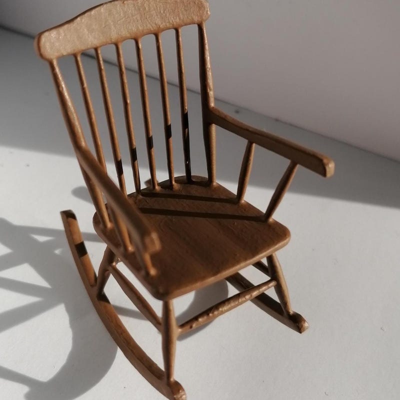 Doll Rocking Chair - Etsy