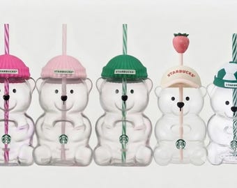 Starbucks Bearista Glass Tumbler