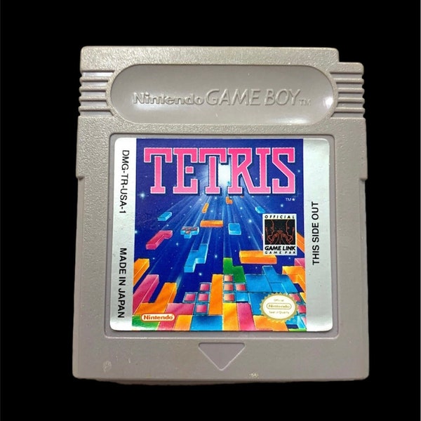 vintage Nintendo Game Boy Tetris - Puzzle classique amusant !