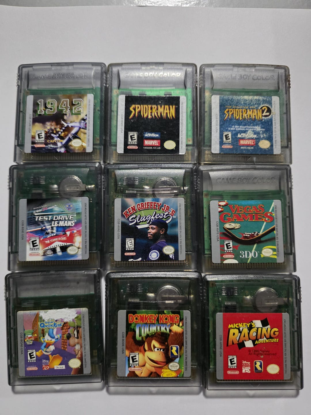 Game Boy Color Games – Tested Retro Nintendo Cartridges, 90s Handheld ...