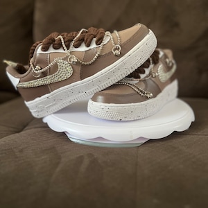 AF1 Custom Rope Laces Cream by RealRope