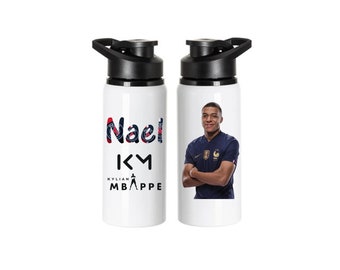 Gourde mbappé personnalisé