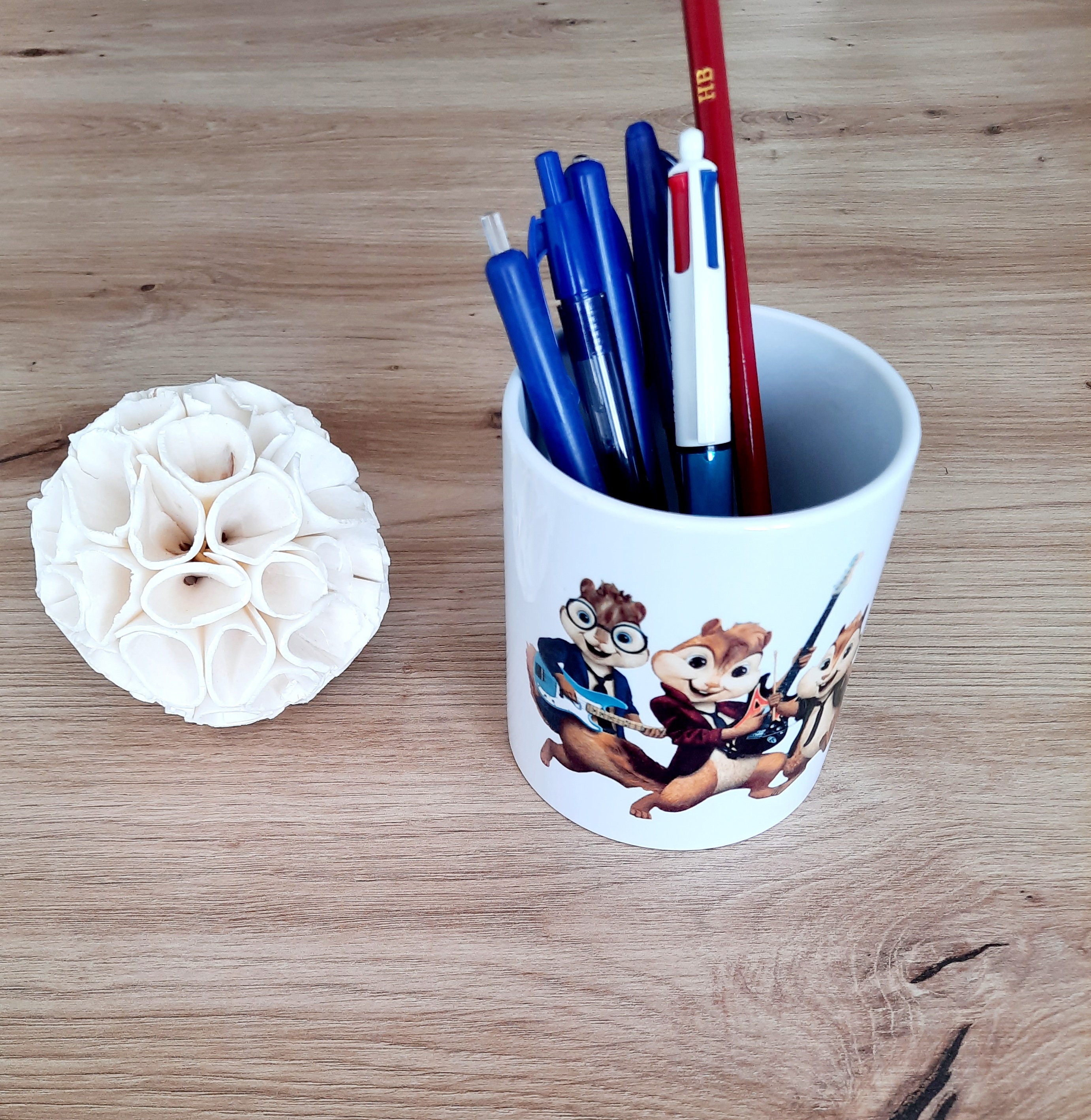 Pot à Crayon Alvin + Prenom