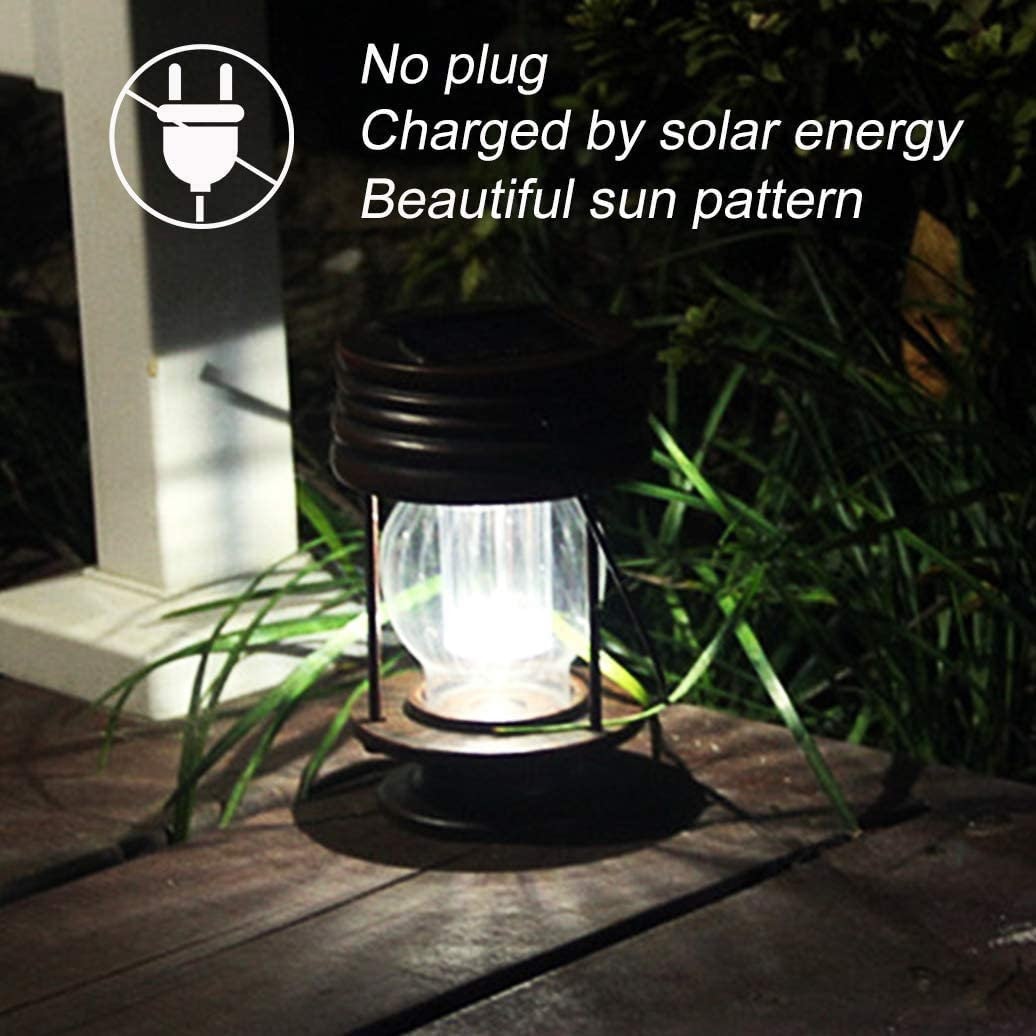 Hanging solar lights for trees Hanging Solar Lanterns Etsy