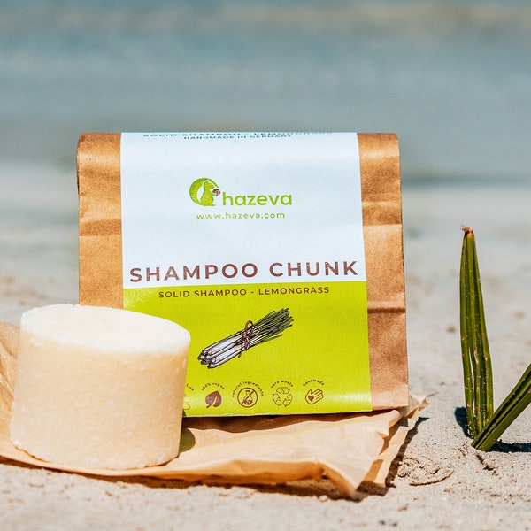 Natural Shampoo Chunk | Natural Hair Care | Vegan | Zero Plastic | Zero Chemical surfactants