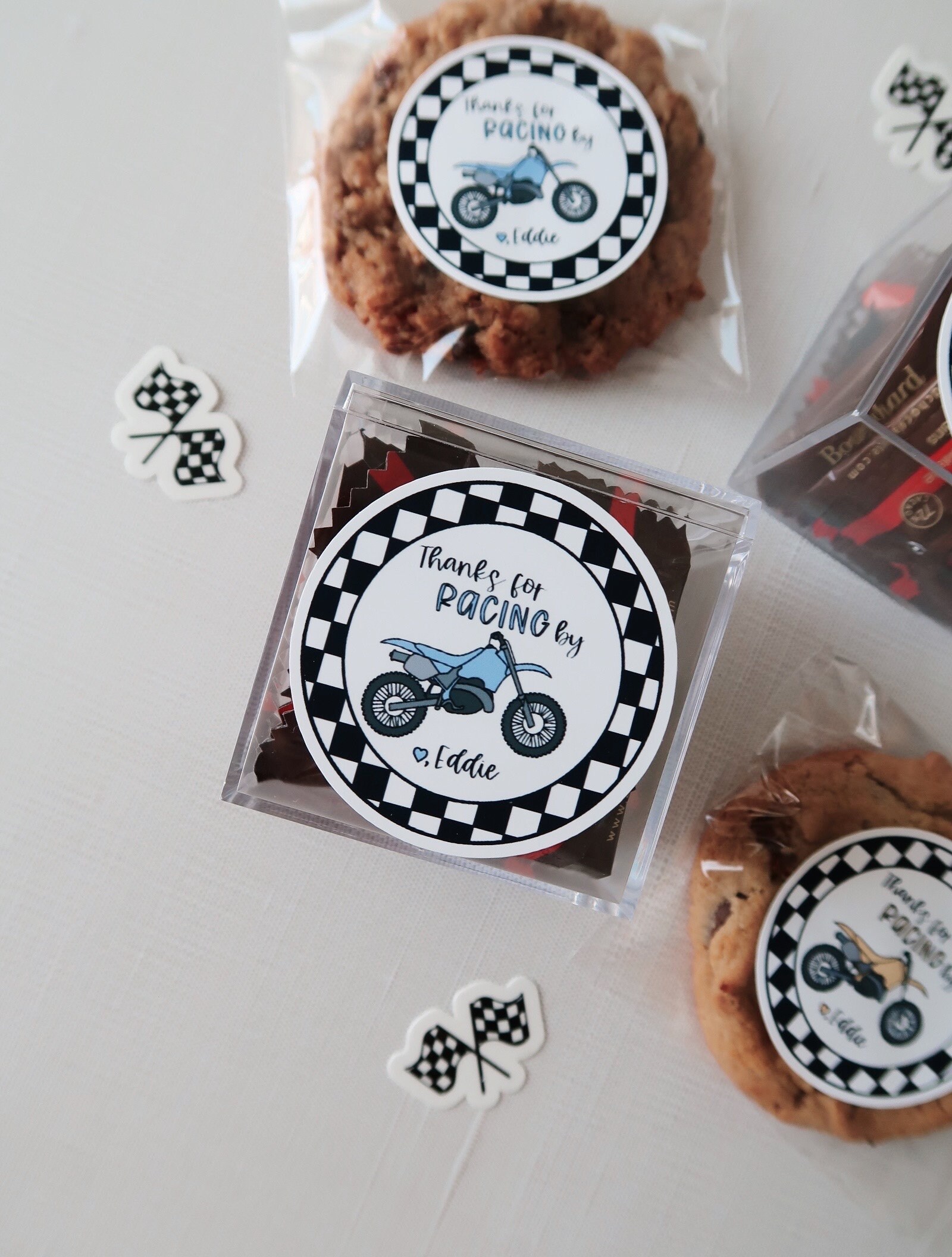 Personalized Thank You Sticker Labels, Round Thank You Stickers ...