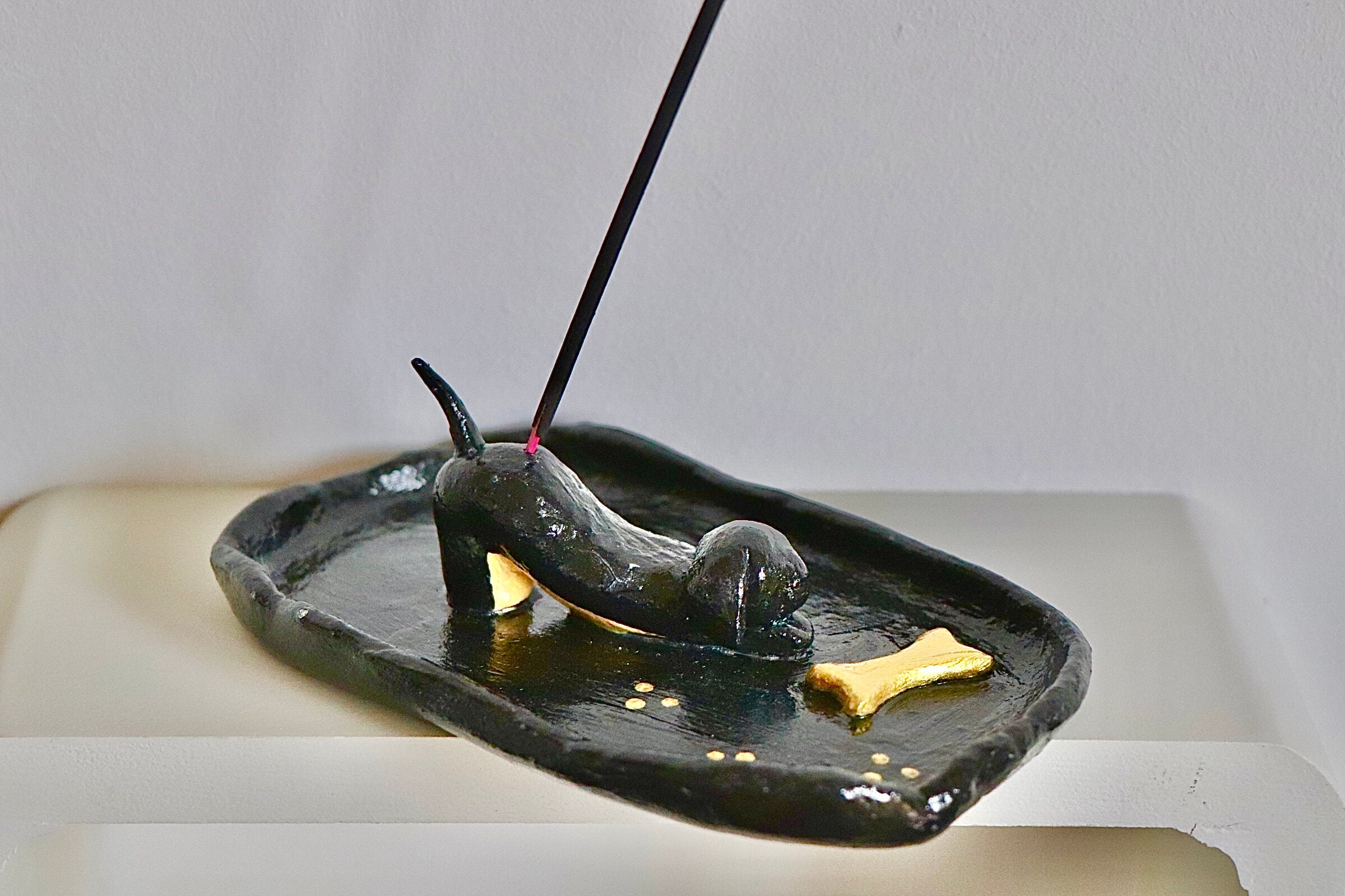 Handgemachte Ton Weihrauch HalterHund Weihrauch BrennerHund Etsy