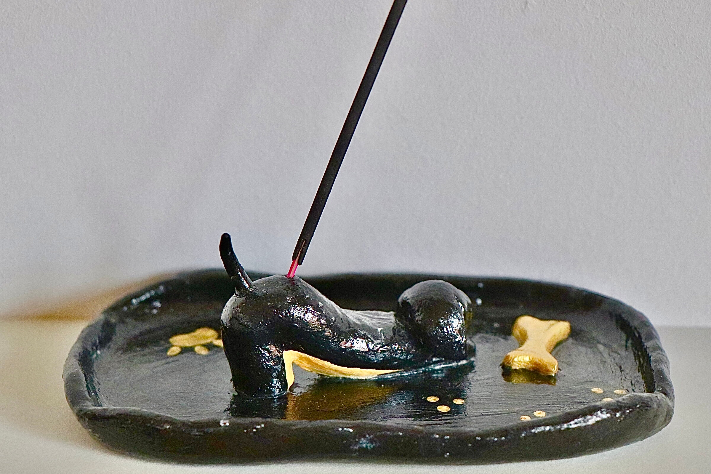 Handgemachte Ton Weihrauch HalterHund Weihrauch BrennerHund Etsy