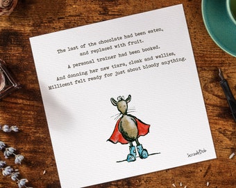 This Girl Can! Greetings Card