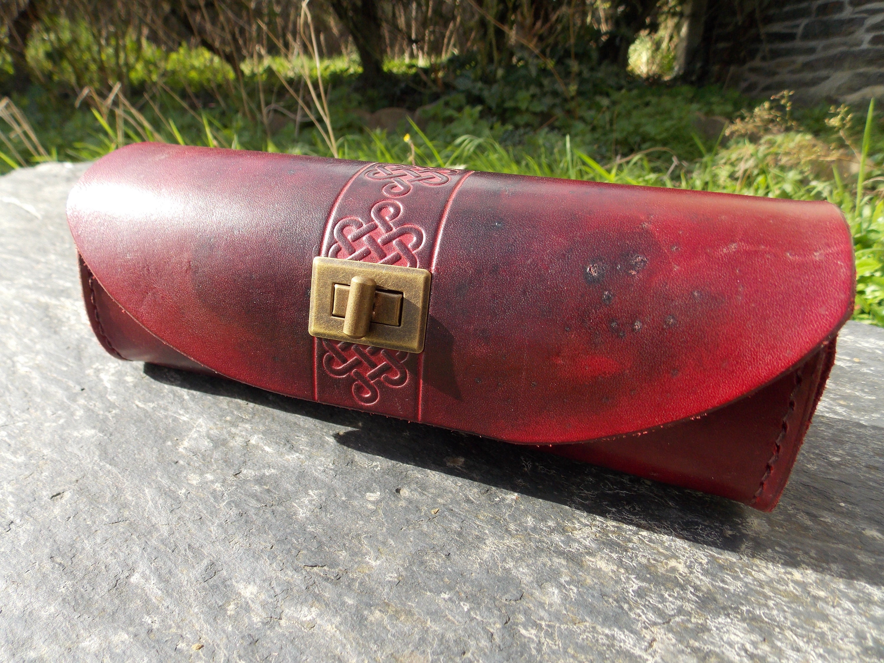 Trousse en Cuir Fait Main