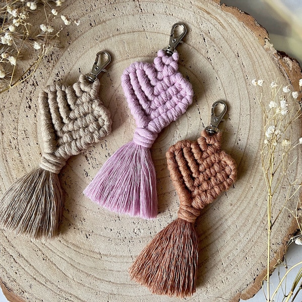 Macrame Key Holder - Etsy