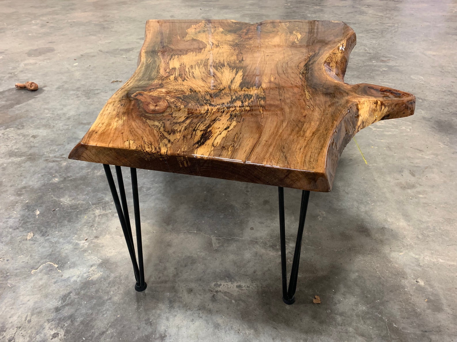 Live Edge Pecan Wood Coffee Table. Etsy