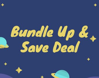 Bundle Up and Save Deal, Buys More for Less, Discount, Vinyl Stickers, High Quality, Great Price for Better Quality