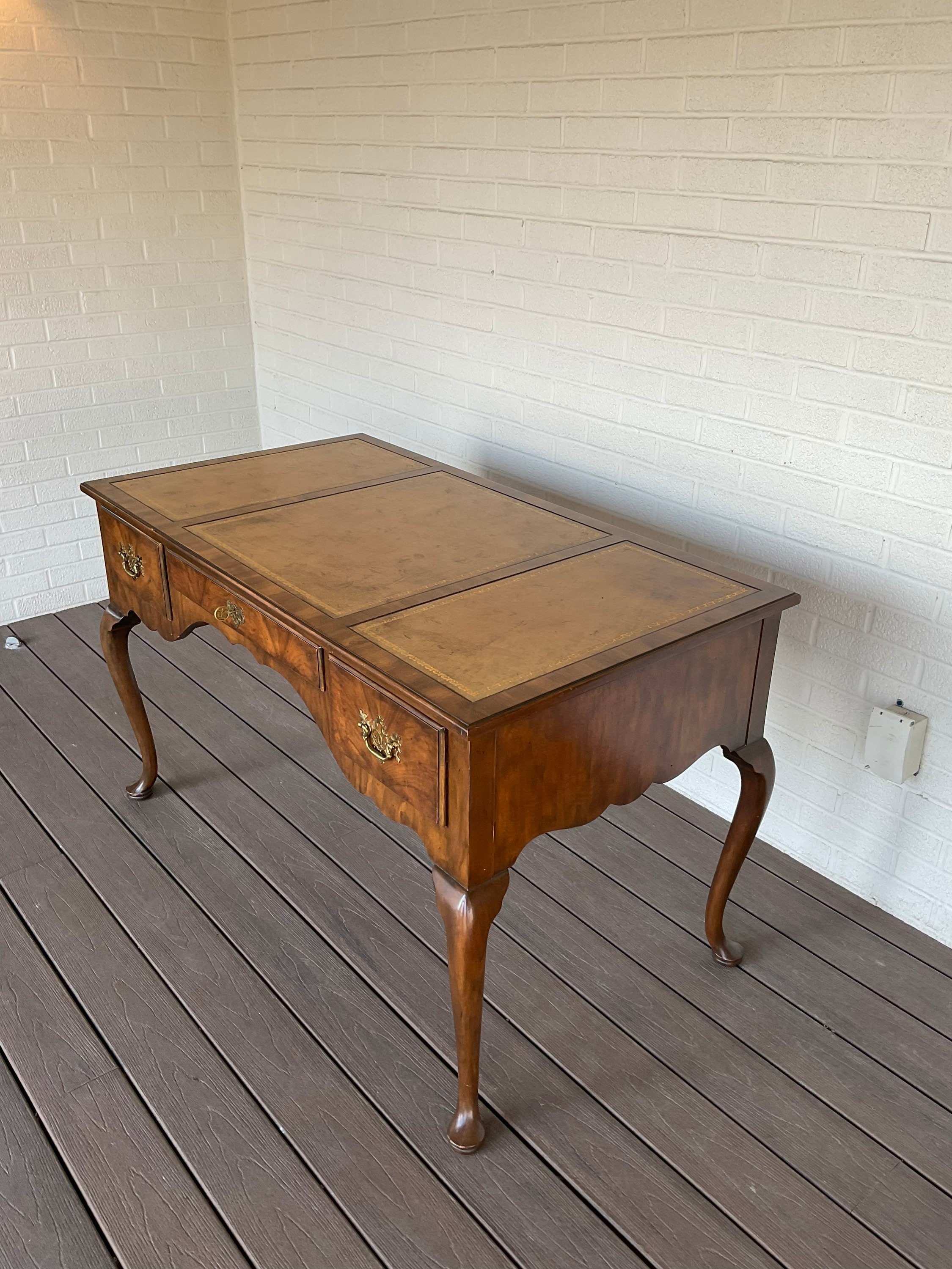 Vintage Baker Writing Desk Etsy