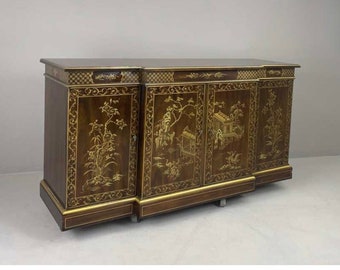 Vintage Drexel Heritage Chinoiserie Credenza