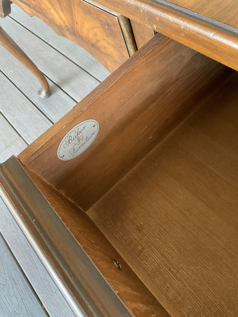 Vintage Baker Writing Desk - Etsy