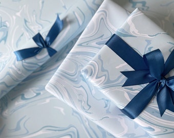 Marble Luxury Wrapping Paper Gift Wrap Marbled Anniversary Thank You