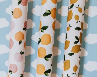 Summer Fruits Luxury Wrapping Paper