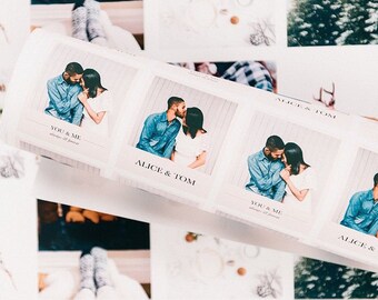 Personalised Valentine's Photo Wrapping Paper Love  Wrapping Paper Valentines Valentine's Gift Wrap Girlfriend Boyfriend Fiance Husband Wife