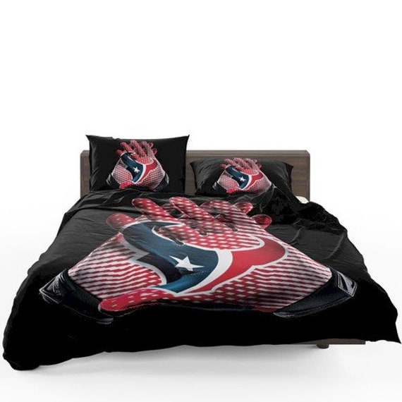 Houston Texans NFL Bedding Sets Duvet Cover Bedroom Etsy
