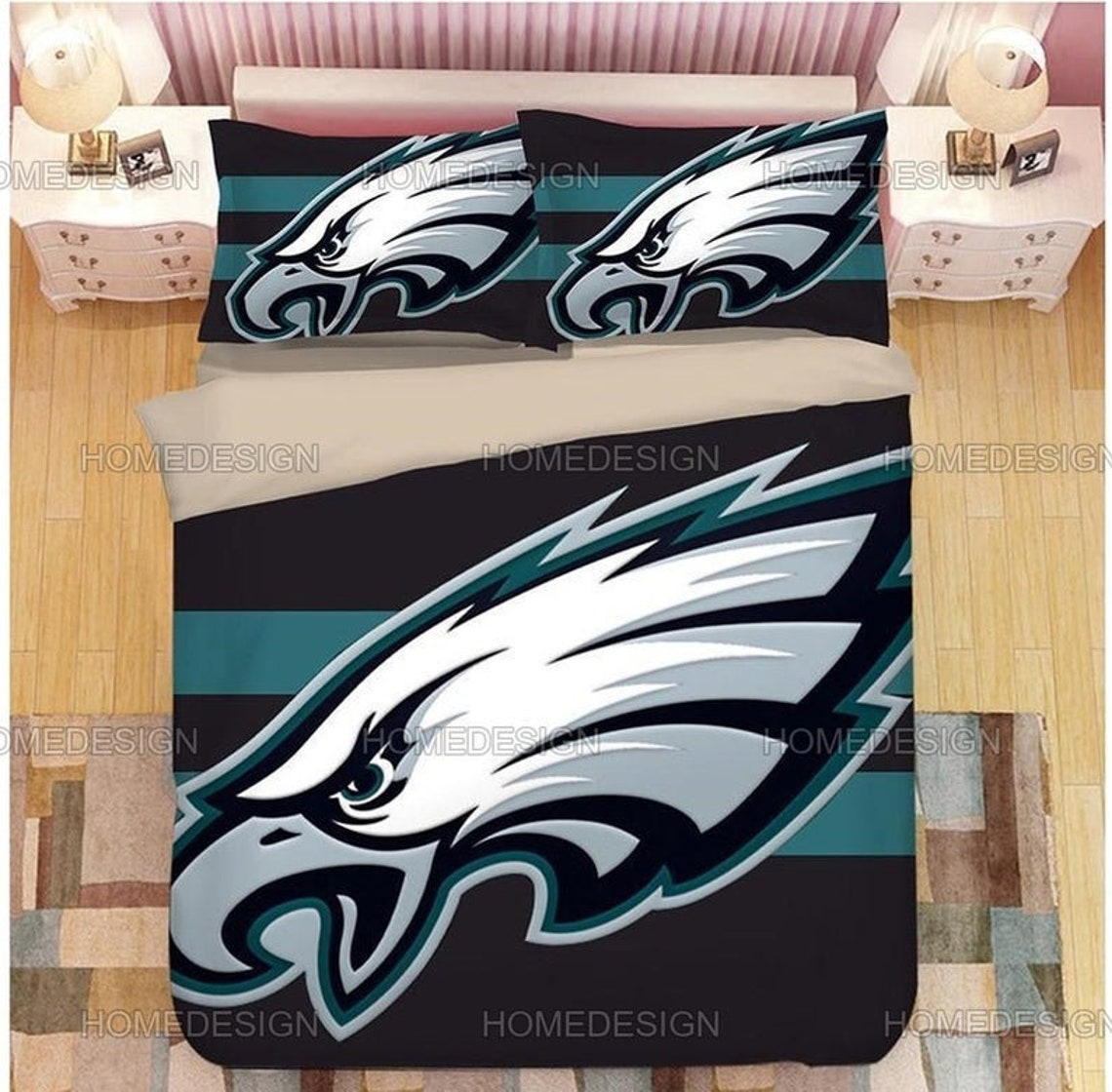 Limited Edition NFL Philadelphia Eagles Bettwäsche Set und | Etsy