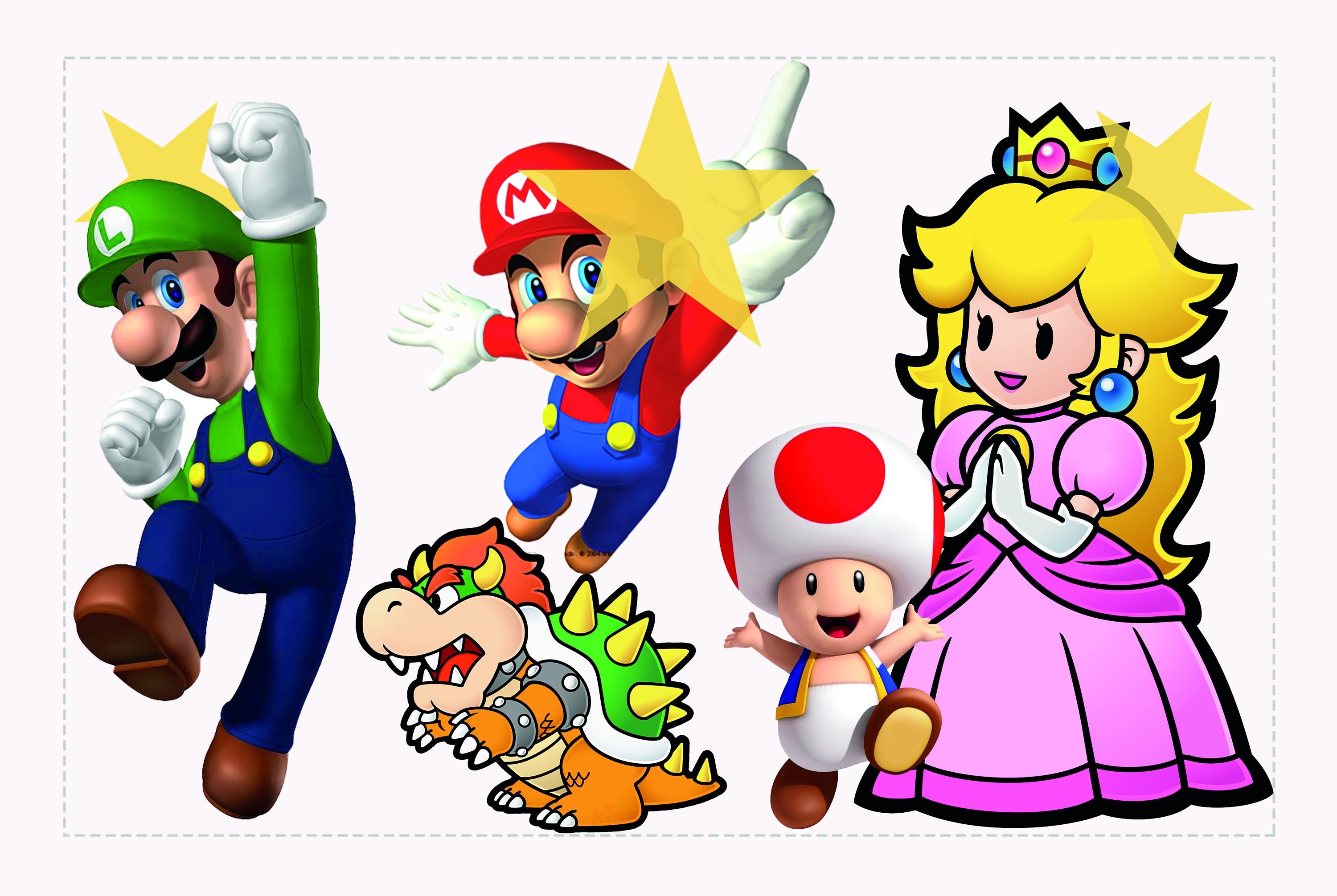マリオをテーマにした報酬チャートパック！ - Etsy 日本
