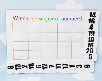 Number Matching Activity: Toddler Numeracy Printable (PDF)