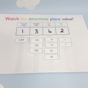 Place Value - Learning Sheet - KS2 - Matching Activities - Learning Place Values - Numeracy - Key Stage 2 - Home School Activities