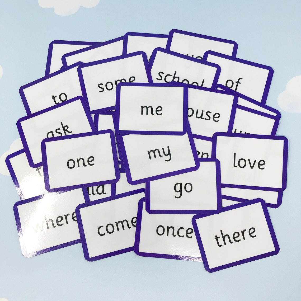Year 1 Flash Cards Common Exception Words KS1 Spellings Teaching Resources Year 1 School Year 1