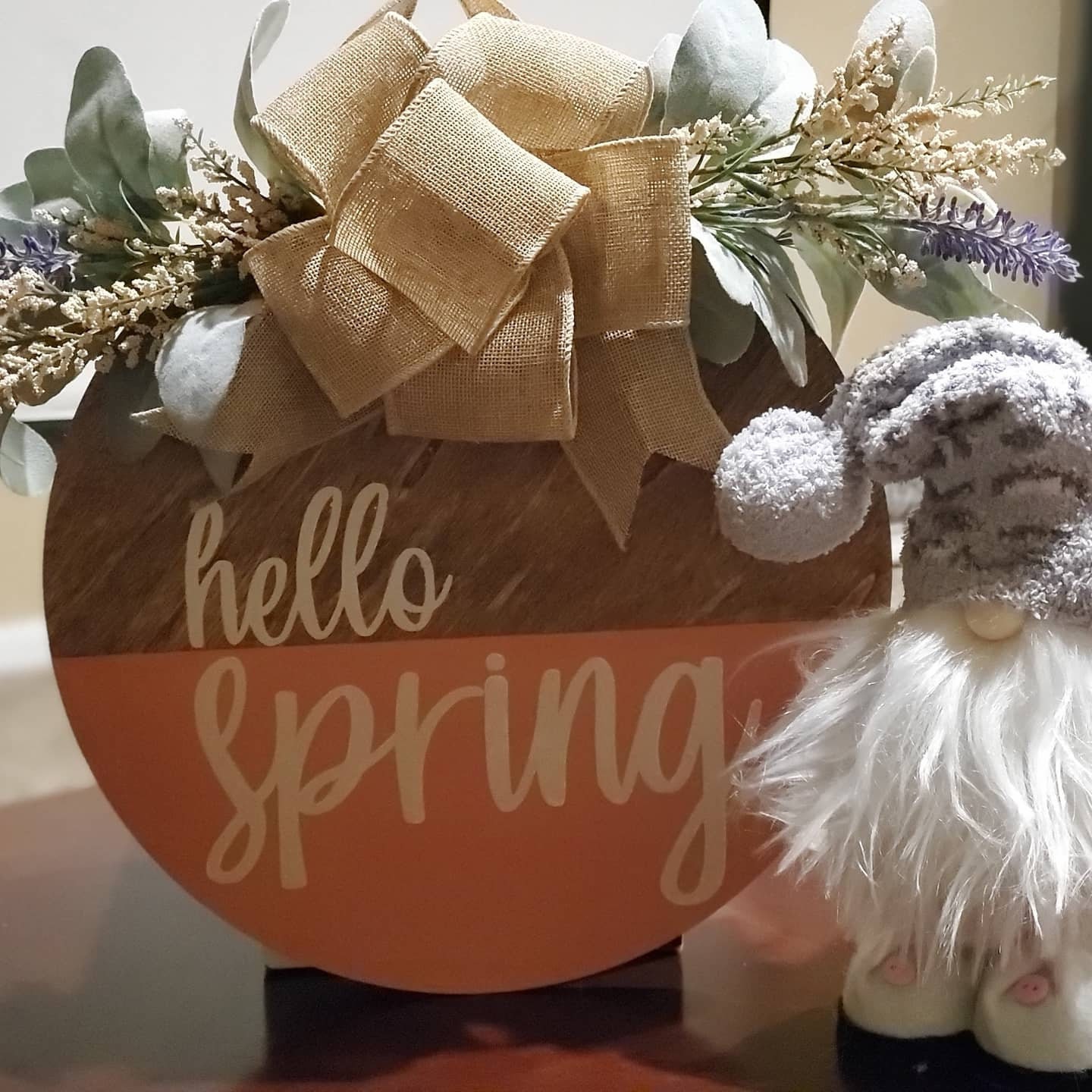 Spring door decor | Etsy