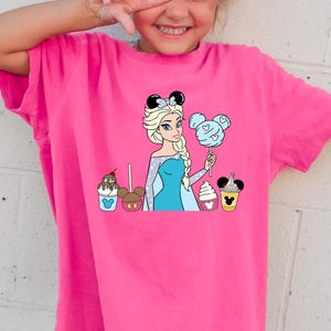 Disney Princess Elsa Shirt, Comfort Colors Disney Shirt, Disney Family Shirt, Disney Frozen Shirt, Disney Princess Shirt, 161229
