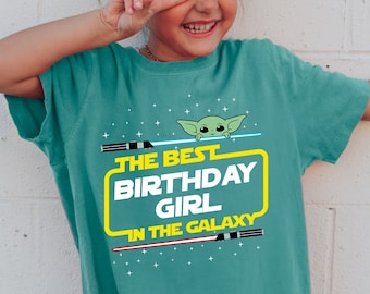 Custom Disney Star Wars Birthday Shirts, The Best in Galaxy Family Shirts, Comfort Colors Shirt, Star Wars Disney Trip Family Shirt, 161398