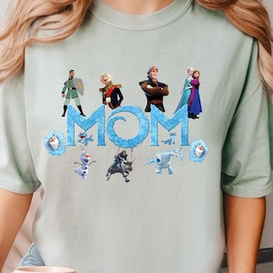 Custom Disney Frozen Shirt, Comfort Colors Shirt, Disney Family Shirt, Disney Anna Shirt, Disney Elsa Shirt, Disney Trip Shirt 161475