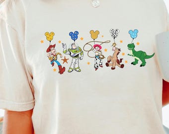 Toy Story Shirt, Comfort Colors Disney Shirt, Toy Story Family Shirt, Disney Woody Buzz Jessie Bullseye Rex Shirt, Disney Trip Shirt, 161952
