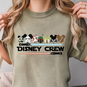 Star Wars Disney Crew Shirt, Comfort Colors Disney Shirt, Star Wars Family Shirt, Disney Star Wars Shirt, Disney Crew Shirt, 161160