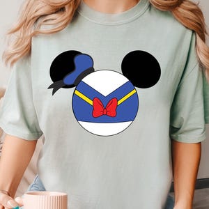 Disney Mickey And Donald Duck Shirt, Comfort Colors Disney Shirt, Disney Family Shirt, Disney Vacation Shirt, Disney Trip Shirt, 161097