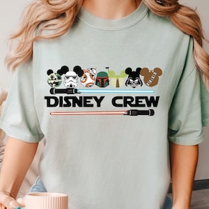 Star Wars Disney Crew Shirt, Comfort Colors Disney Shirt, Star Wars Family Shirt, Disney Star Wars Shirt, Disney Crew Shirt, 161160