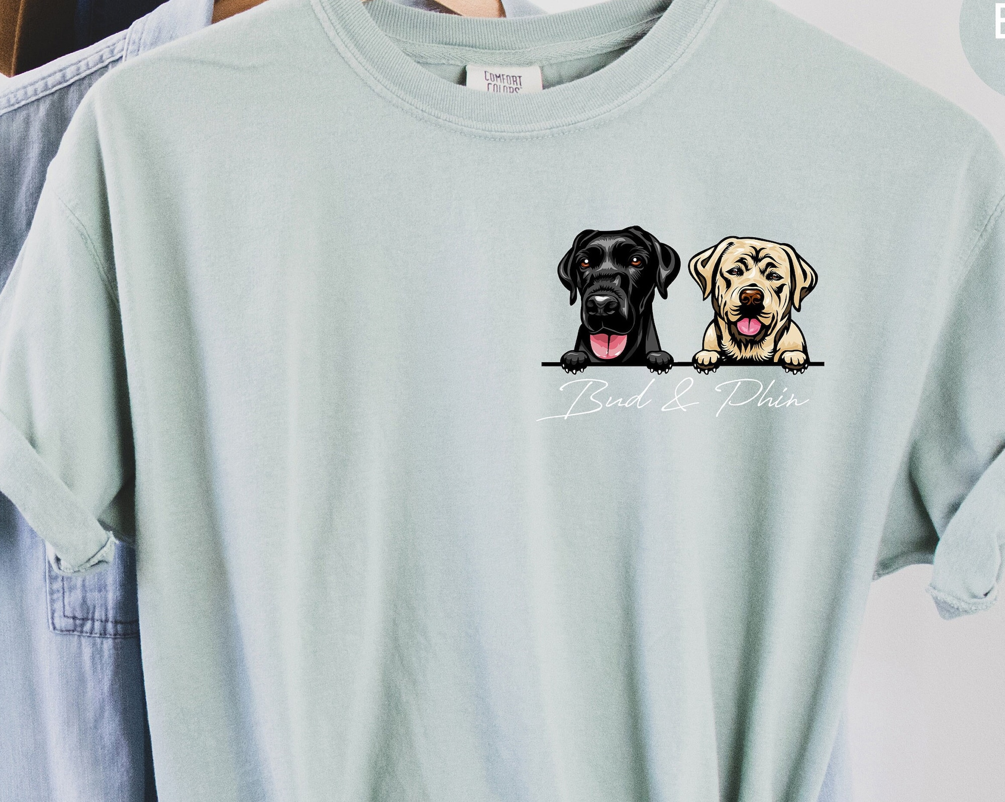 Custom Dog Mom Shirt, Dog Dad Shirt Personalized Dog Shirt, Dog Lovers Shirt